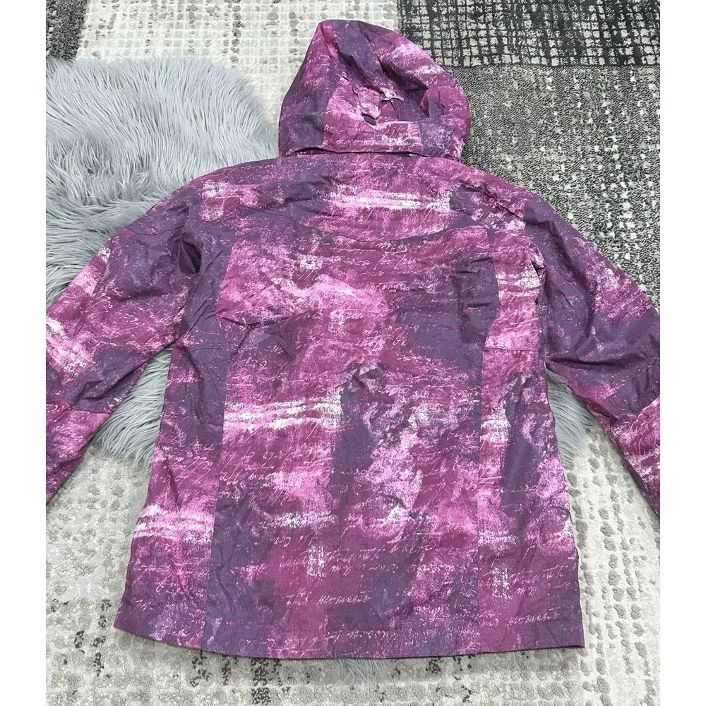 Columbia Sportswear Girls Tie Dye Print‎ Titanium  Snowboard Jacket Size 18/20